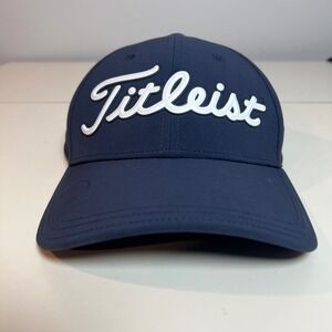 Titleist Navy Golf Hat Howth Golf Club Dublin Ireland Embroidered‎ Adjustable